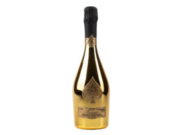 Armand de Brignac / AS Brut Gold Velvet Bag White null